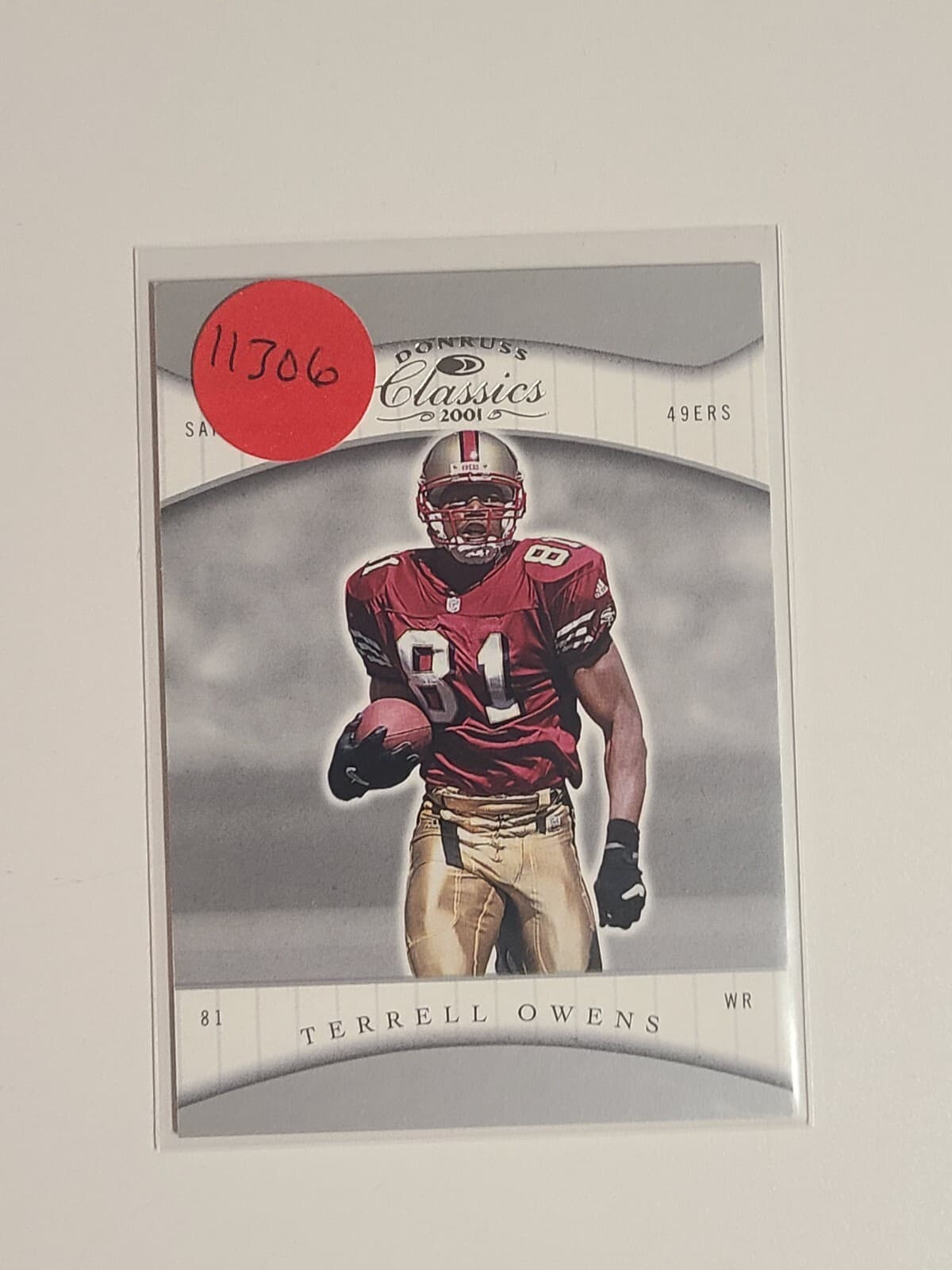 Classics Football Terrell 2001 Donruss 2001 Donruss
