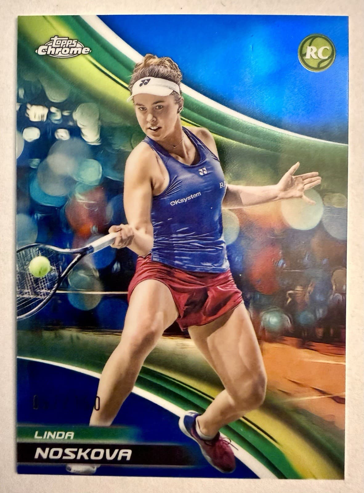 Linda Noskova trading card