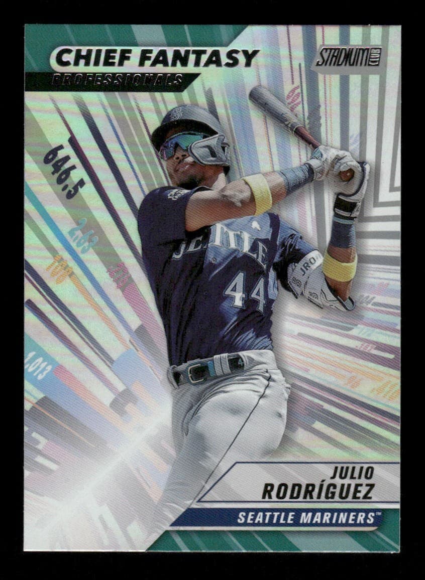 Julio Rodriguez Chief 2024 Topps Stadium Club