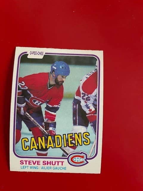 Steve Shutt 1981 O-Pee-Chee 1981 O-Pee-Chee