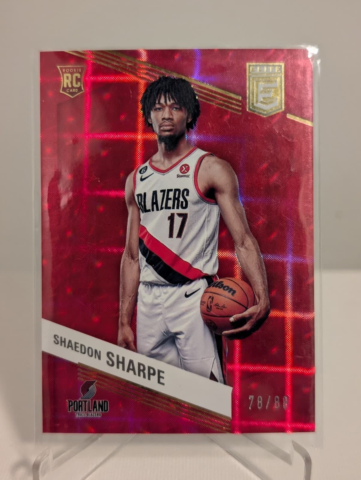 Donruss Shaedon Sharpe 2022 Panini 2022 Panini red