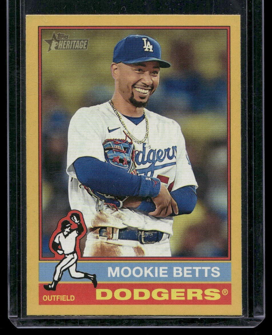 Mookie Betts 2025 Topps Heritage 2025 Topps Heritage