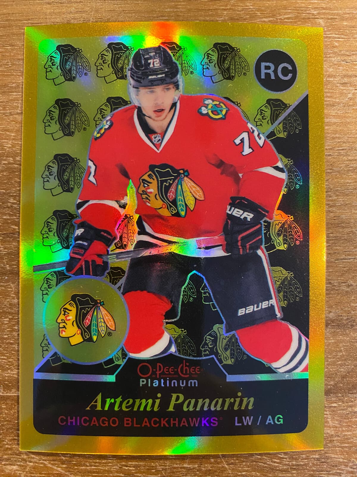 Platinum Artemi Panarin 2015 Unknown 2015 Unknown gold