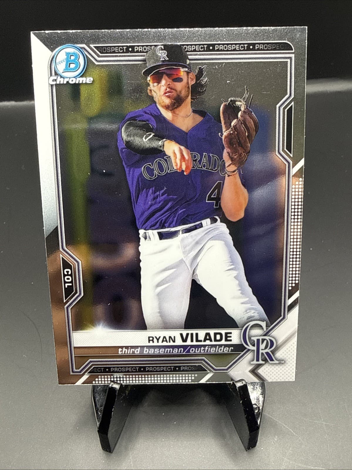 Prospects Ryan Vilade 2021 Bowman Chrome