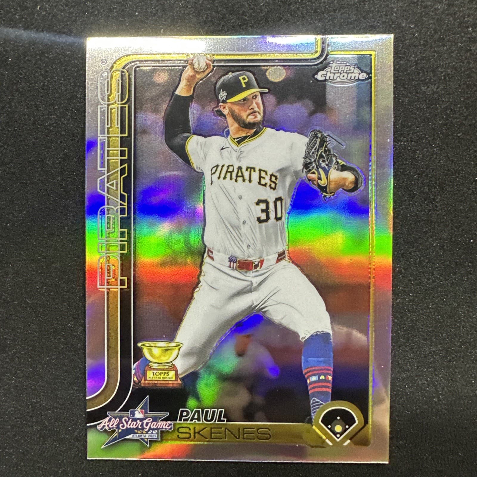 Paul Skenes All 2025 Topps Chrome 2025 Topps Chrome refractor