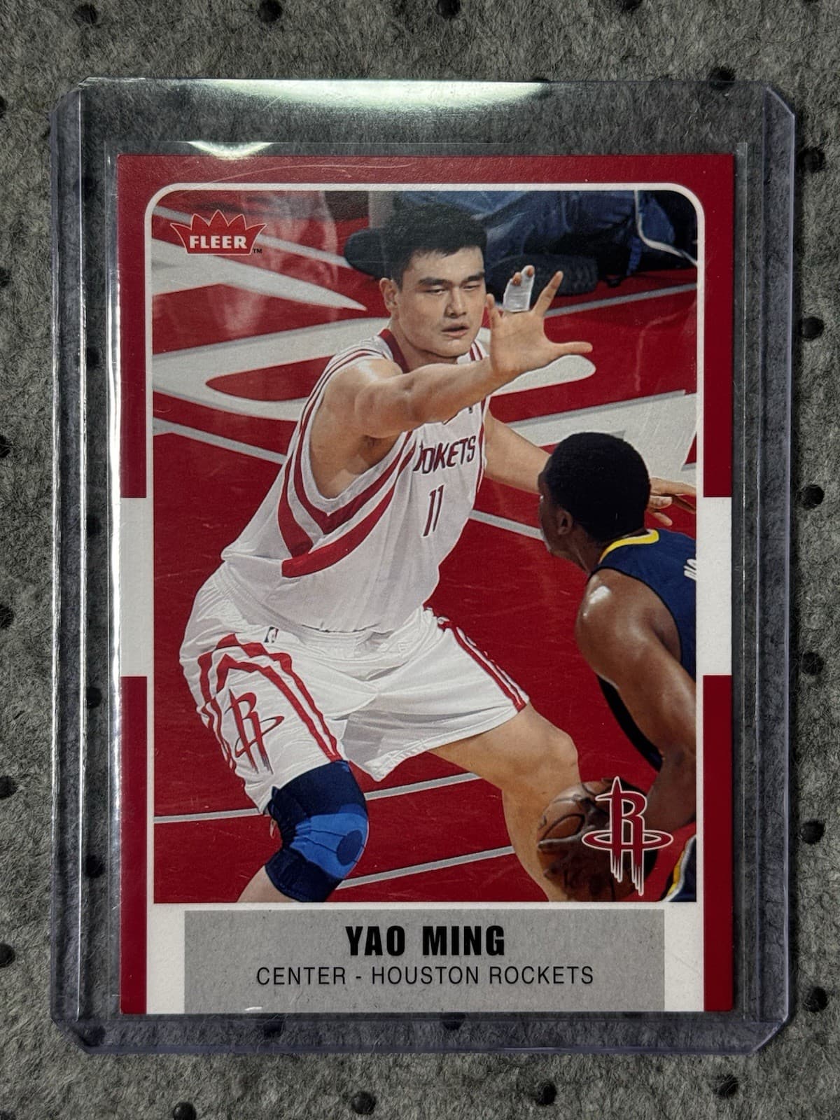 Yao Ming 2007 Fleer 2007 Fleer