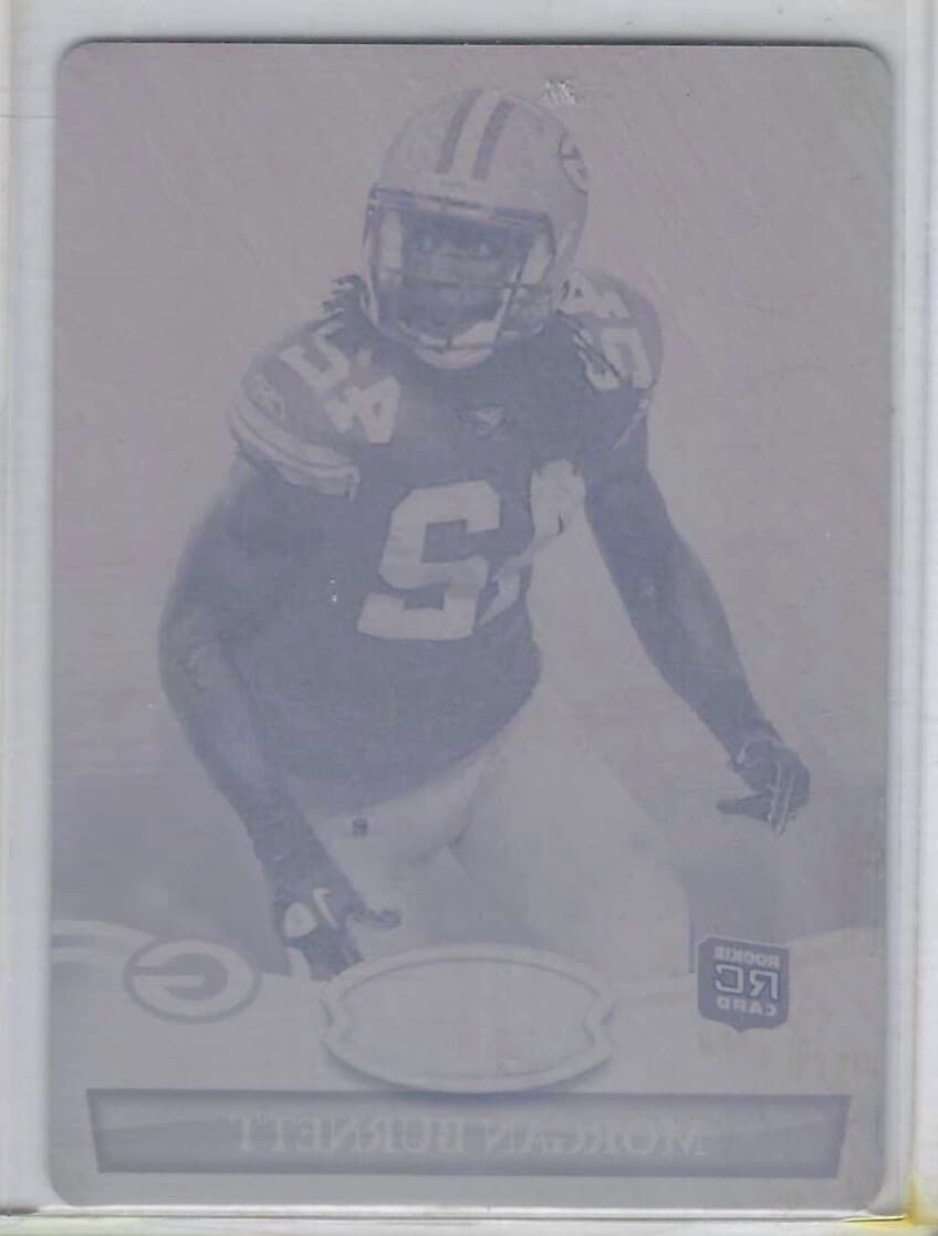 MORGAN BURNETT FOOTBALL MAGENT 2010 Bowman Sterling