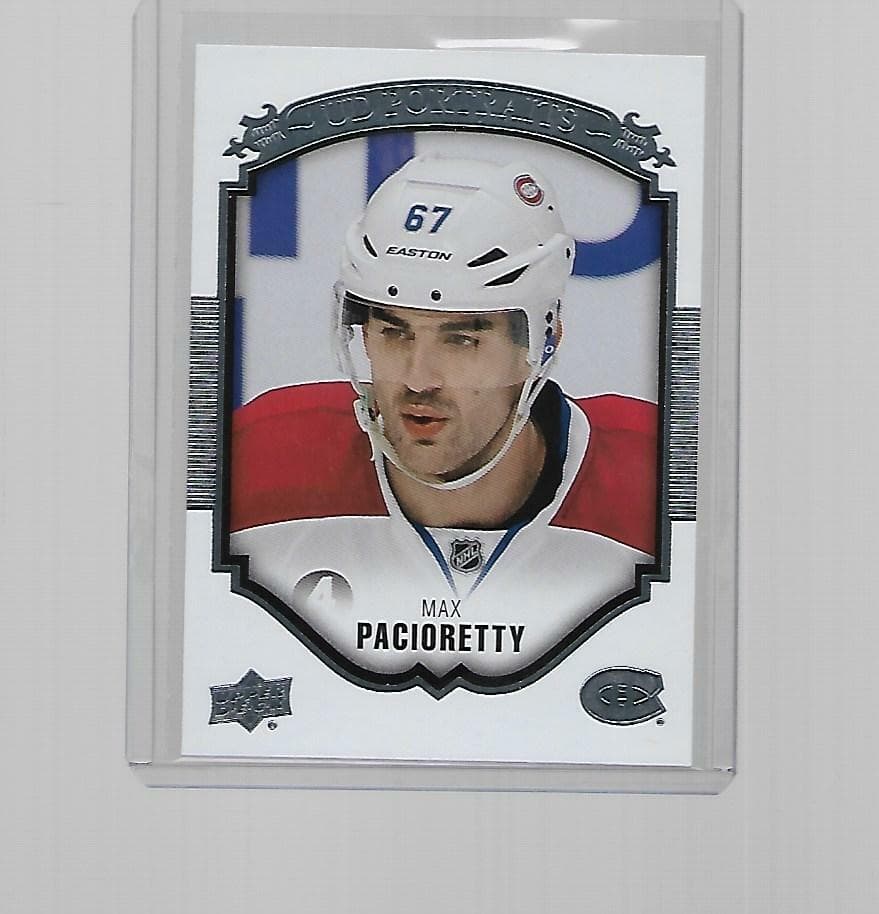 - HOCKEY UD PORTRAITS MAX PACI #P