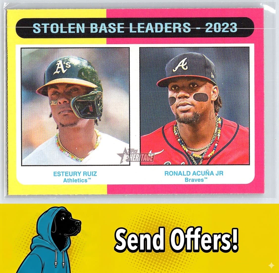 Esteury Ruiz 2024 Topps Heritage 2024 Topps Heritage