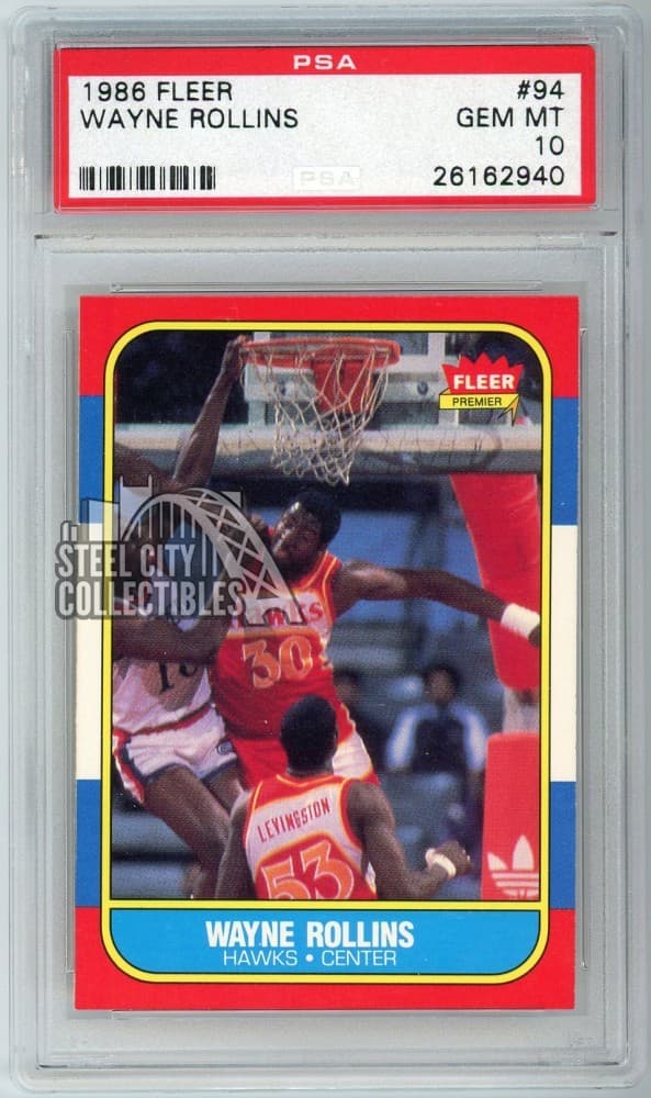 Wayne Rollins 1986 Fleer