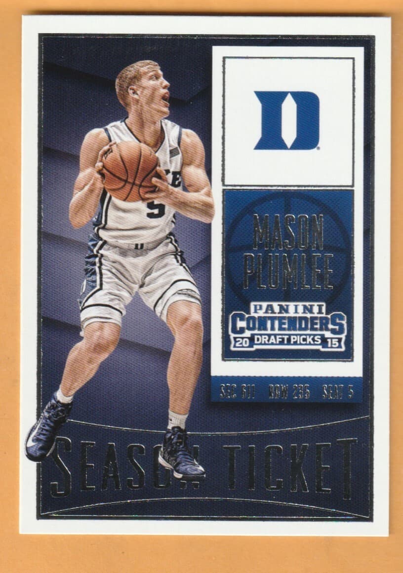Miles Plumlee Duke 2015 Unknown 2015 Unknown blue
