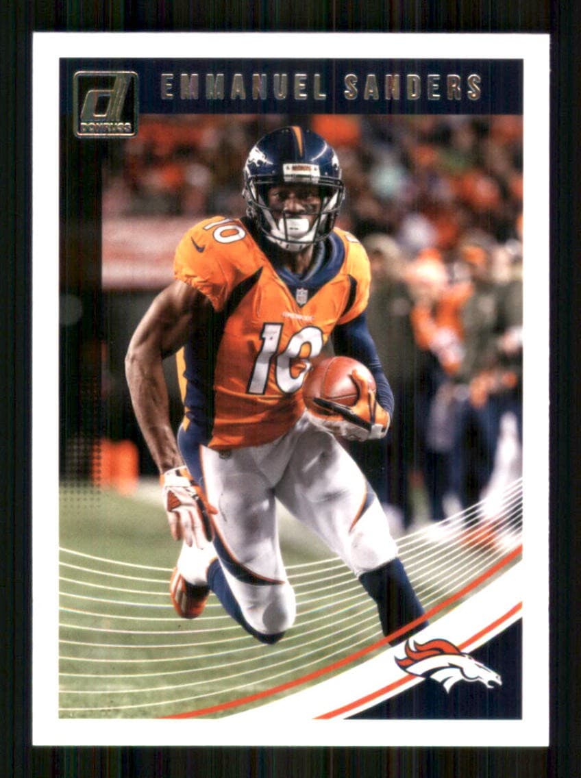 Emmanuel Sanders Denver 2018 Donruss