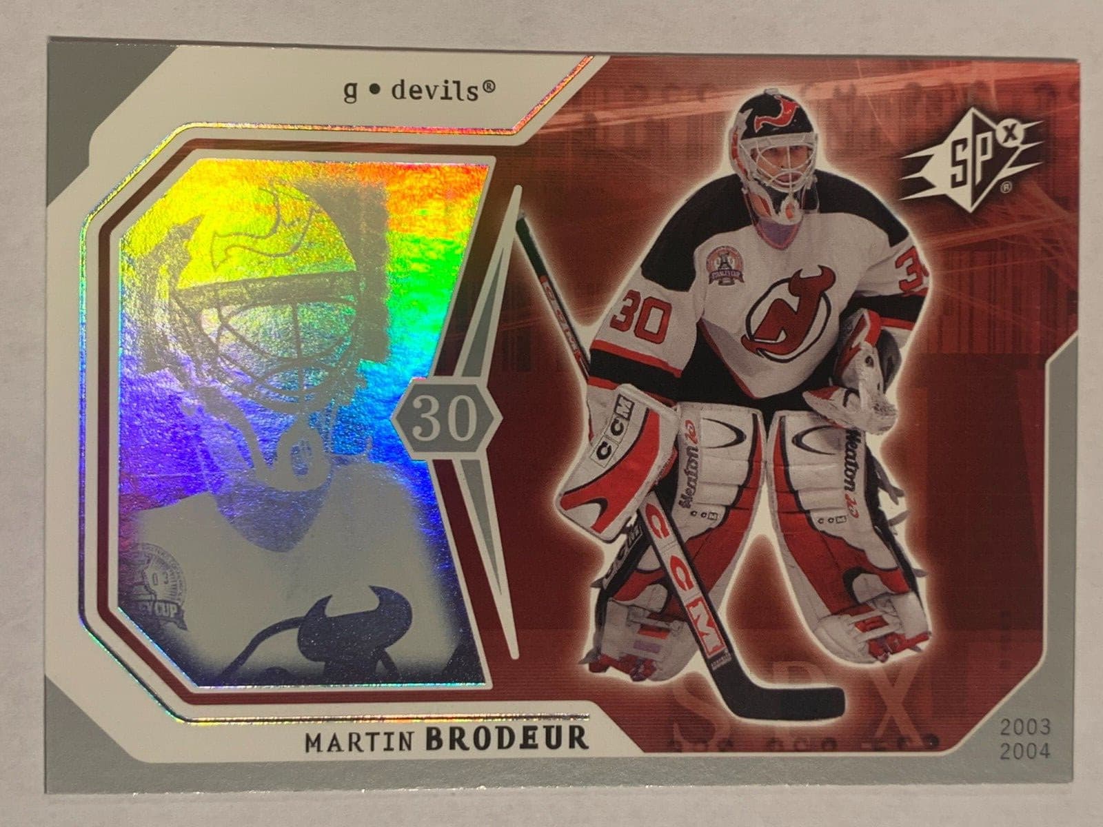 Hockey Martin Brodeur 2003 Upper Deck SP