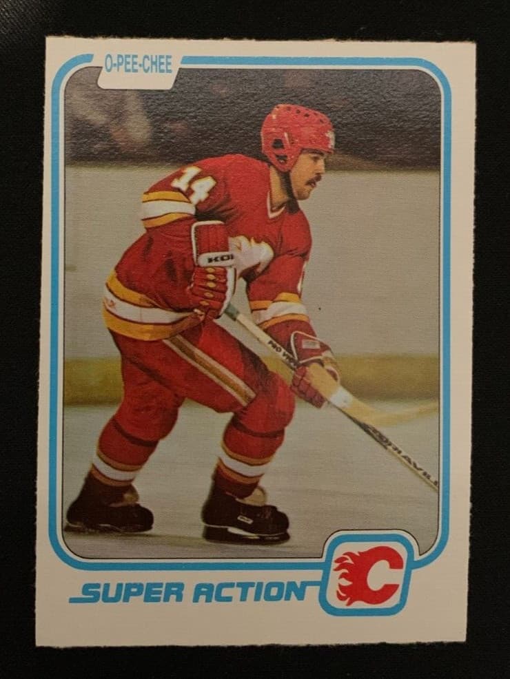 Kent Nilsson Flames 1981 O-Pee-Chee 1981 O-Pee-Chee