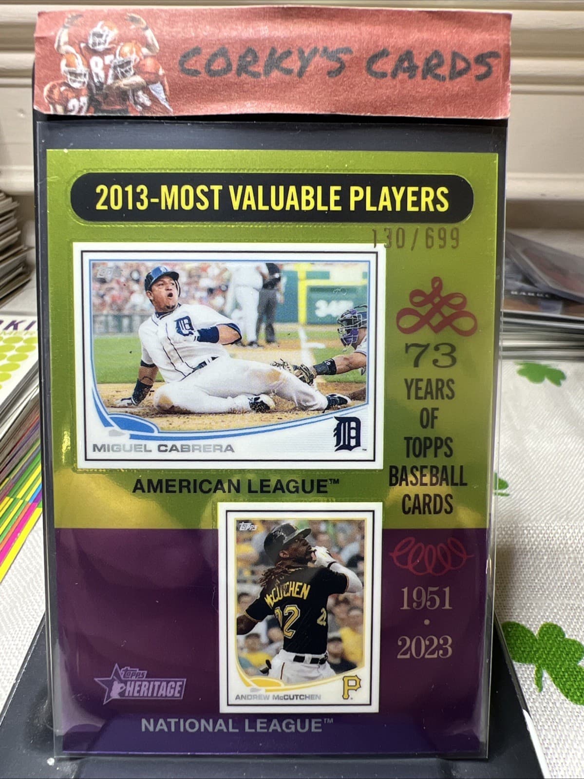 Miguel Cabrera Andrew 2024 Topps Heritage