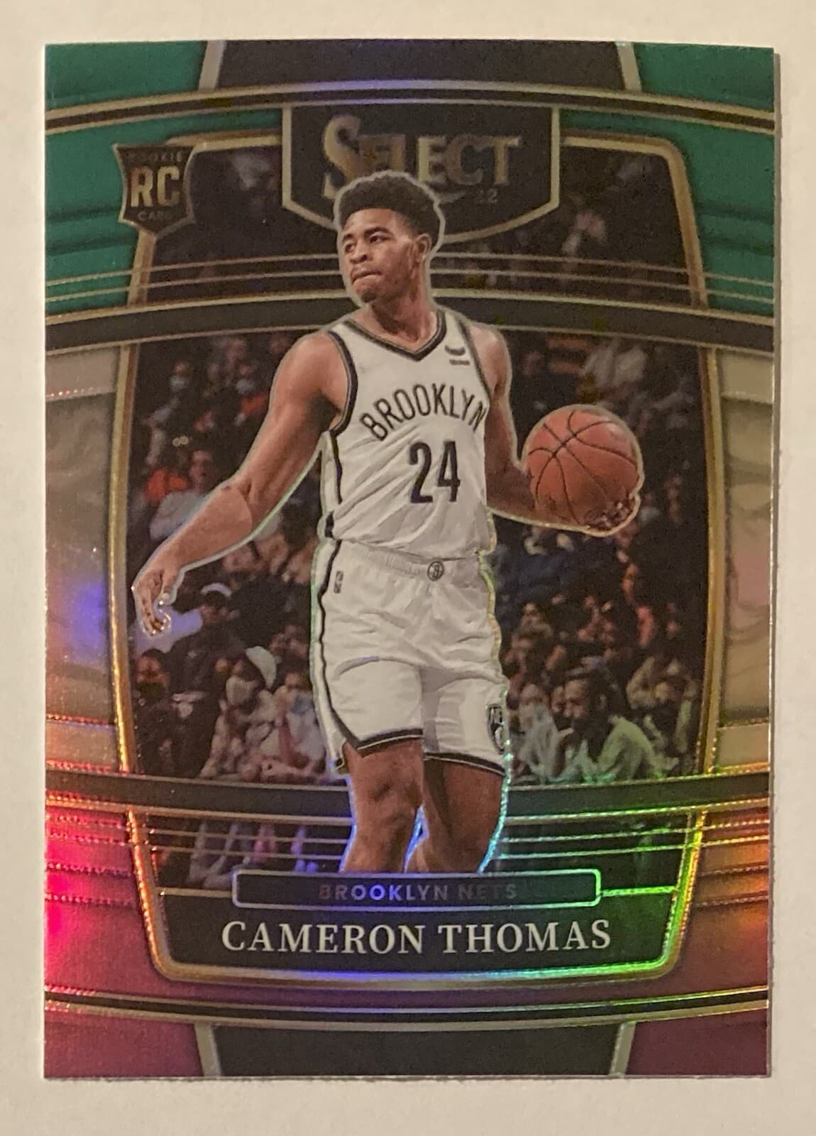 Cameron Thomas 2021 Panini Select 2021 Panini Select green-purple