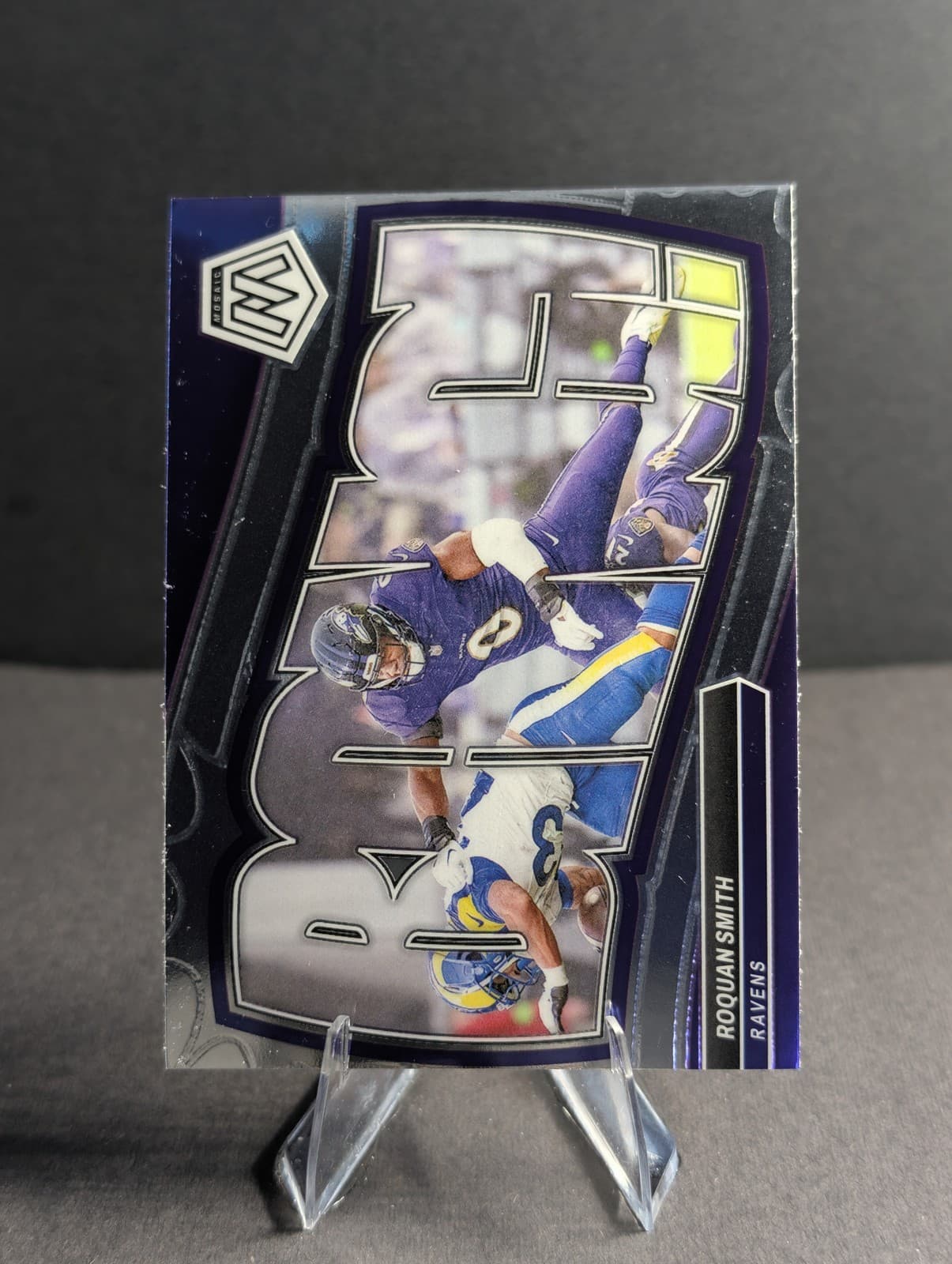 Roquan Smith Bang 2024 Panini Mosaic 2024 Panini Mosaic