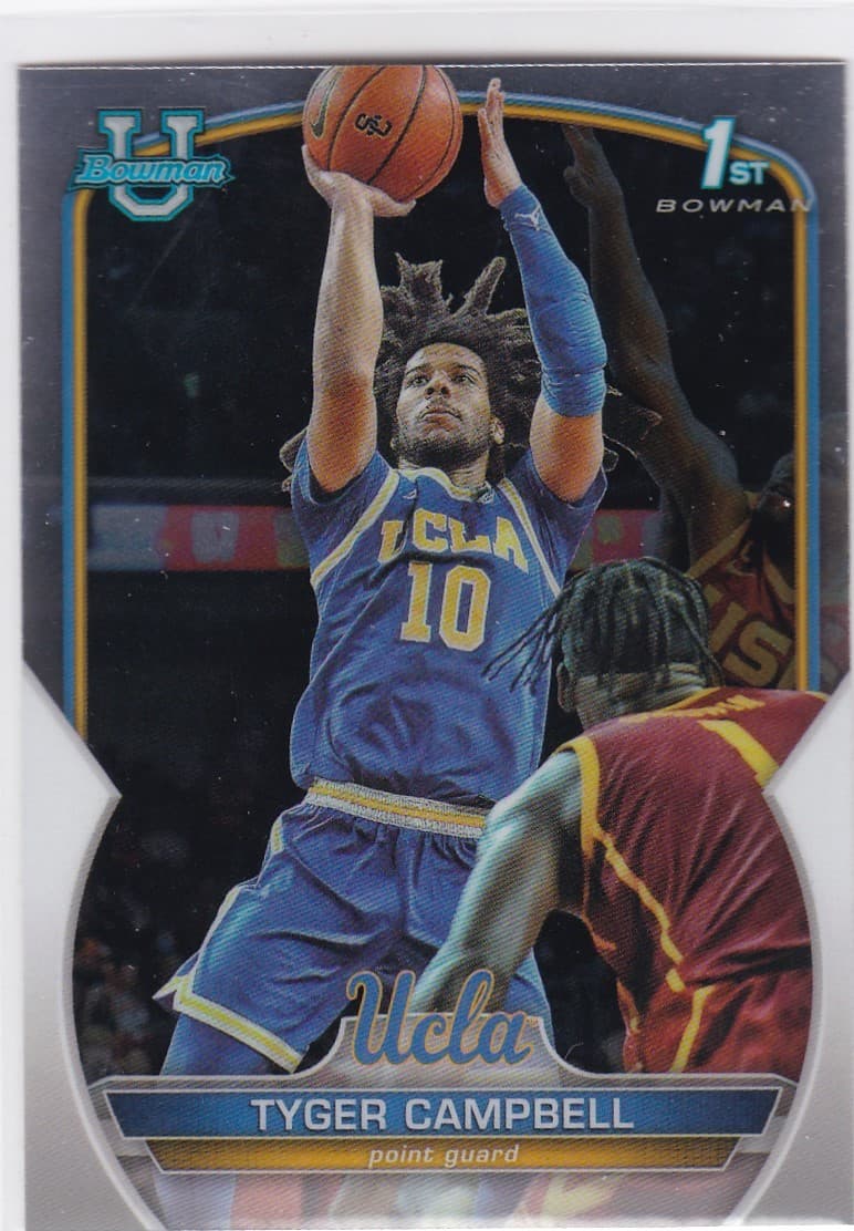 University Tyger Campbell 2023 Bowman Chrome 2023 Bowman Chrome