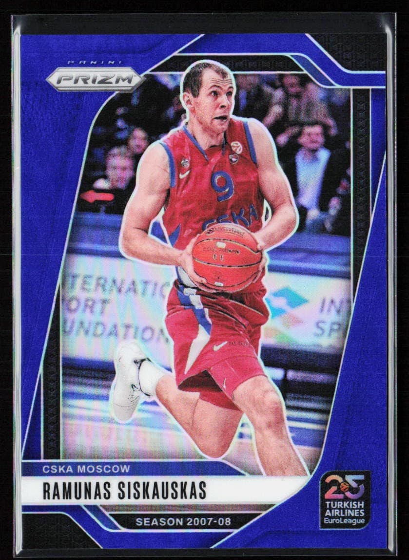 Euroleague Basketball Ramunas 2024 Panini Prizm
