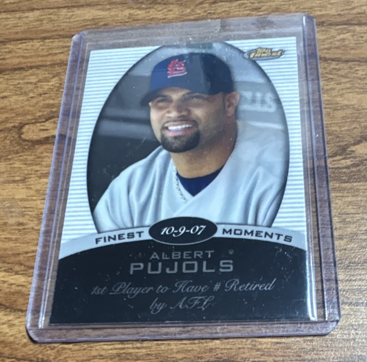 Finest Albert Pujols 2008 Topps 2008 Topps