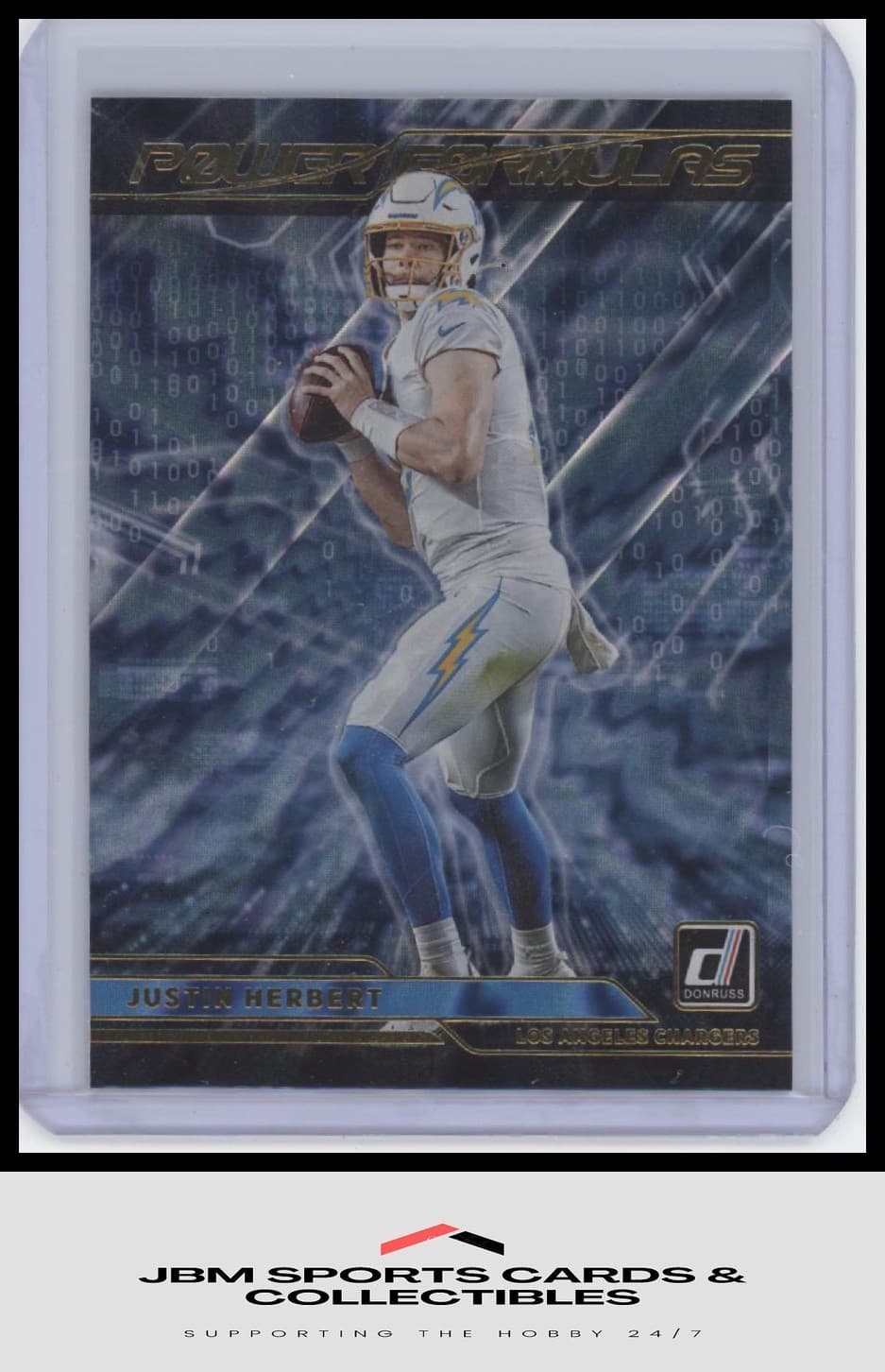 Justin Herbert Power 2021 Donruss 2021 Donruss