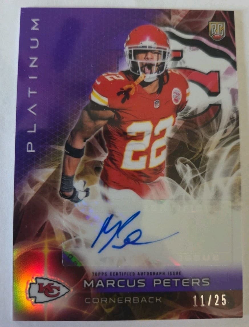 Platinum Purple Marcus 2015 Topps