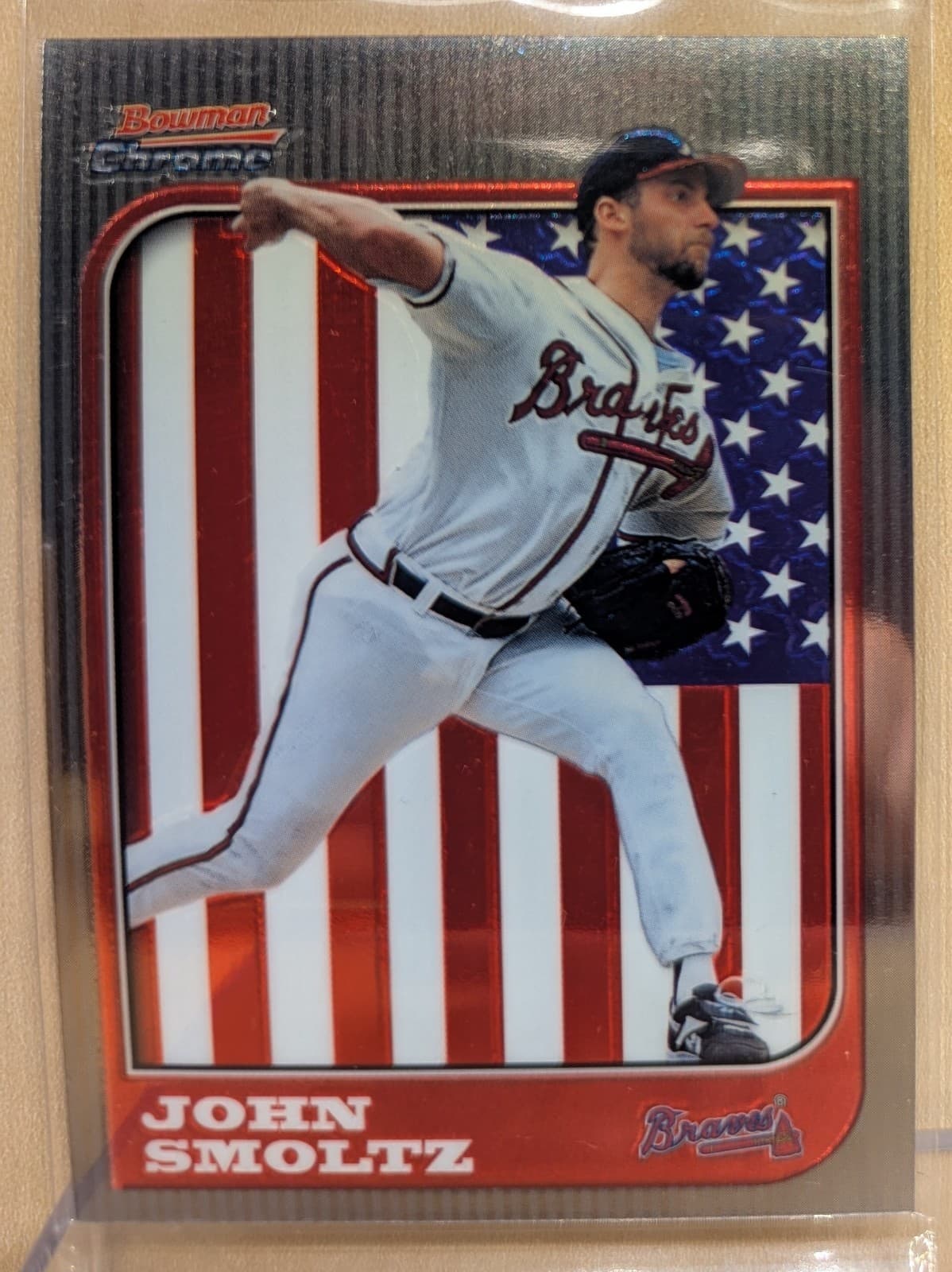 John Smoltz 1997 Bowman Chrome 1997 Bowman Chrome