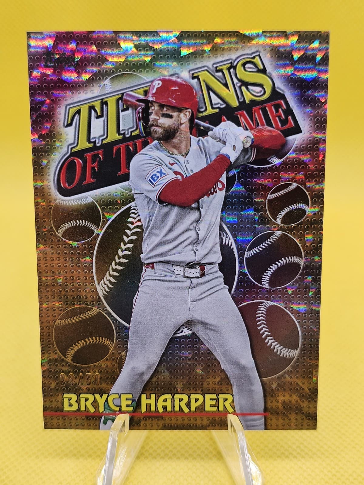 Bryce Harper Titans 2026 Topps 2026 Topps foil-gold