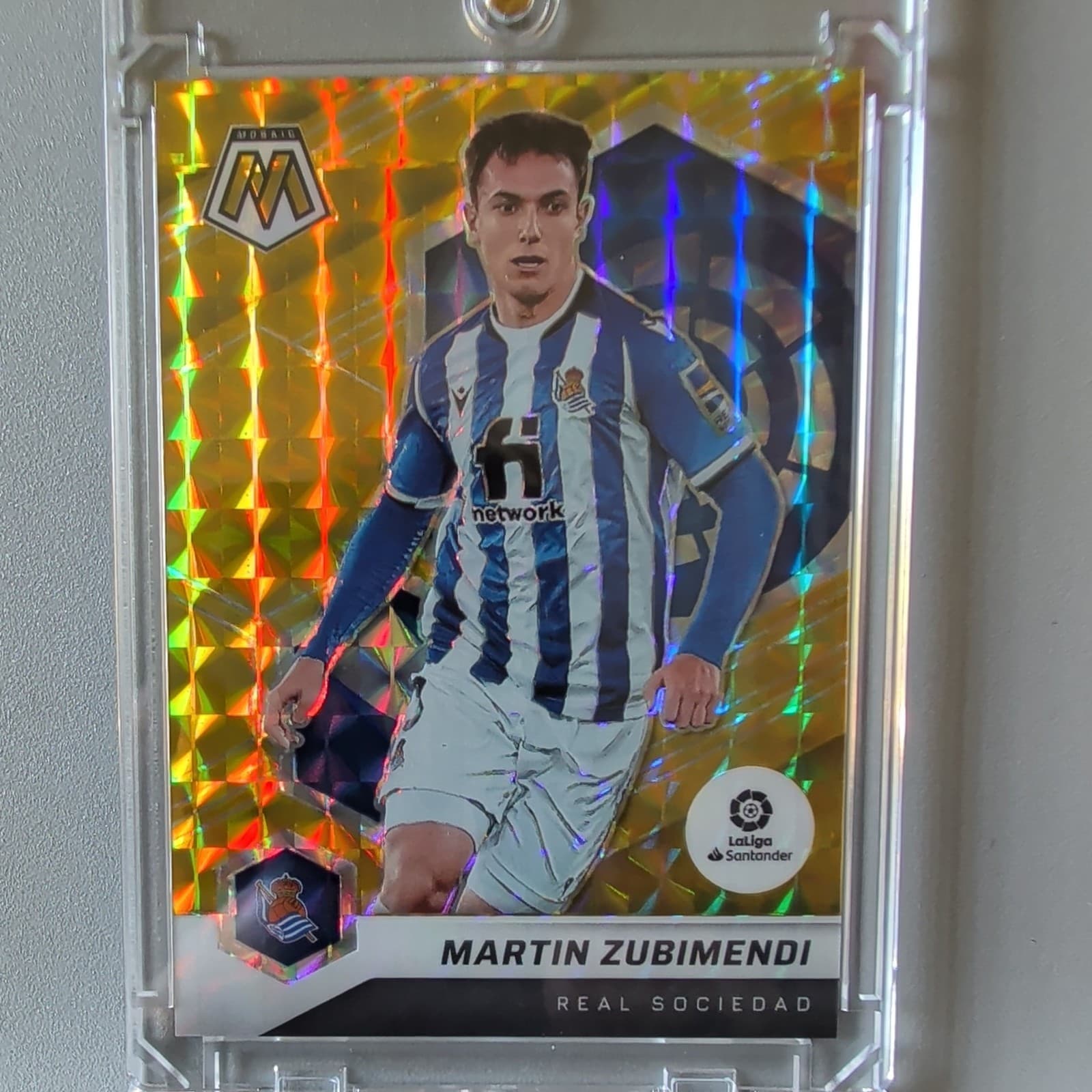 La Liga Gold 2021 Panini Mosaic 2021 Panini Mosaic
