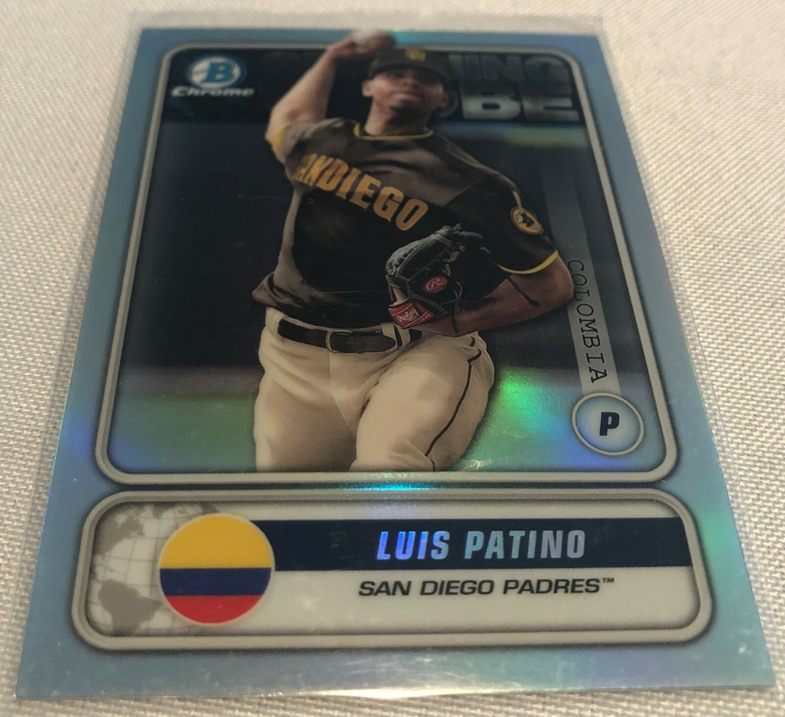 Baseball Luis Patino 2020 Bowman Chrome 2020 Bowman Chrome