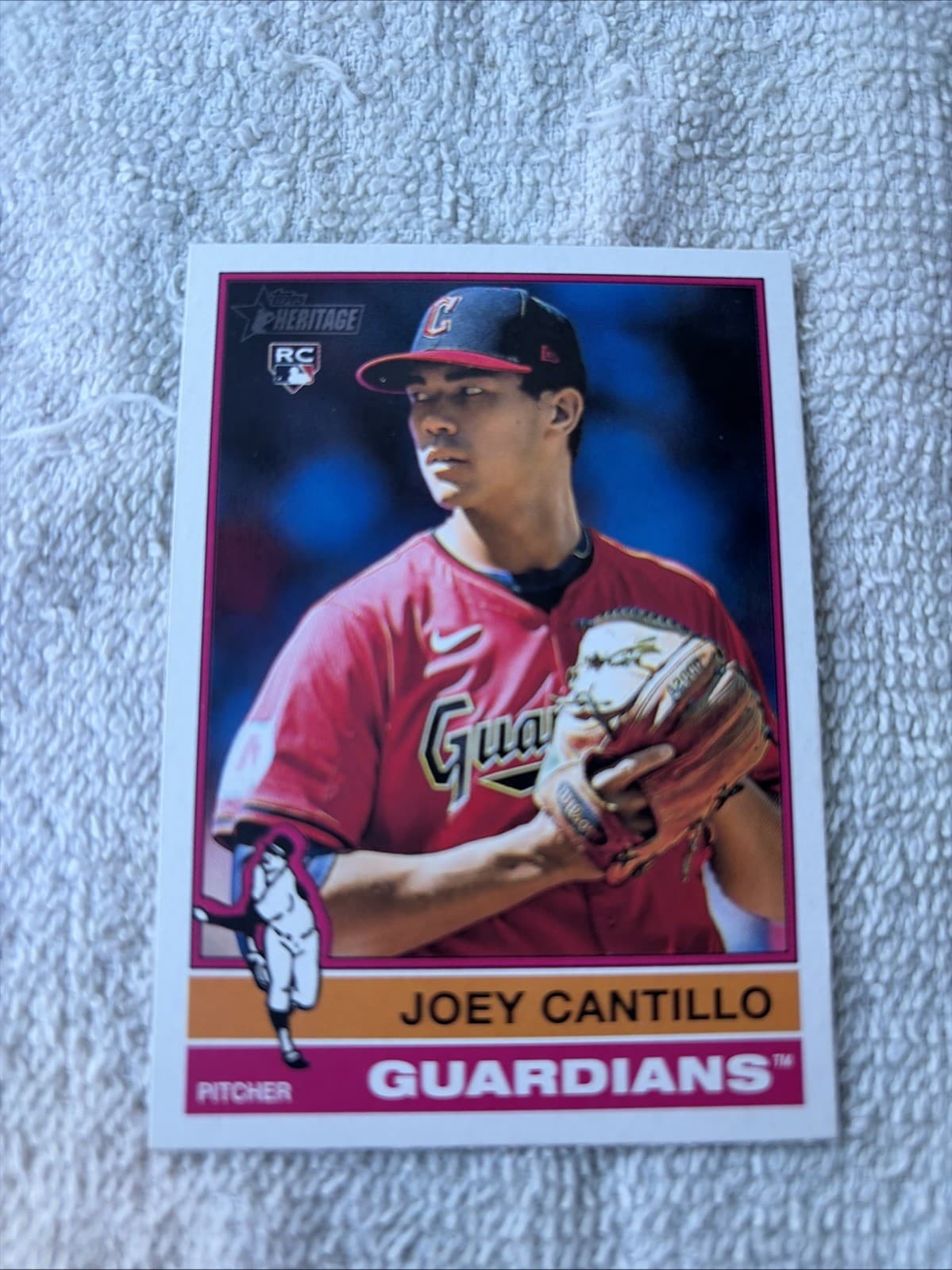 JOEY CANTILLO Guardians 2025 Topps Heritage 2025 Topps Heritage