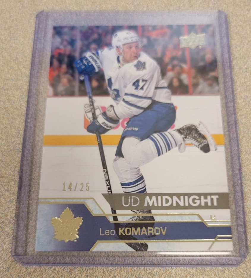 LEO KOMAROV -17 HOCKEY UD MIDN 2016 Upper Deck 2016 Upper Deck
