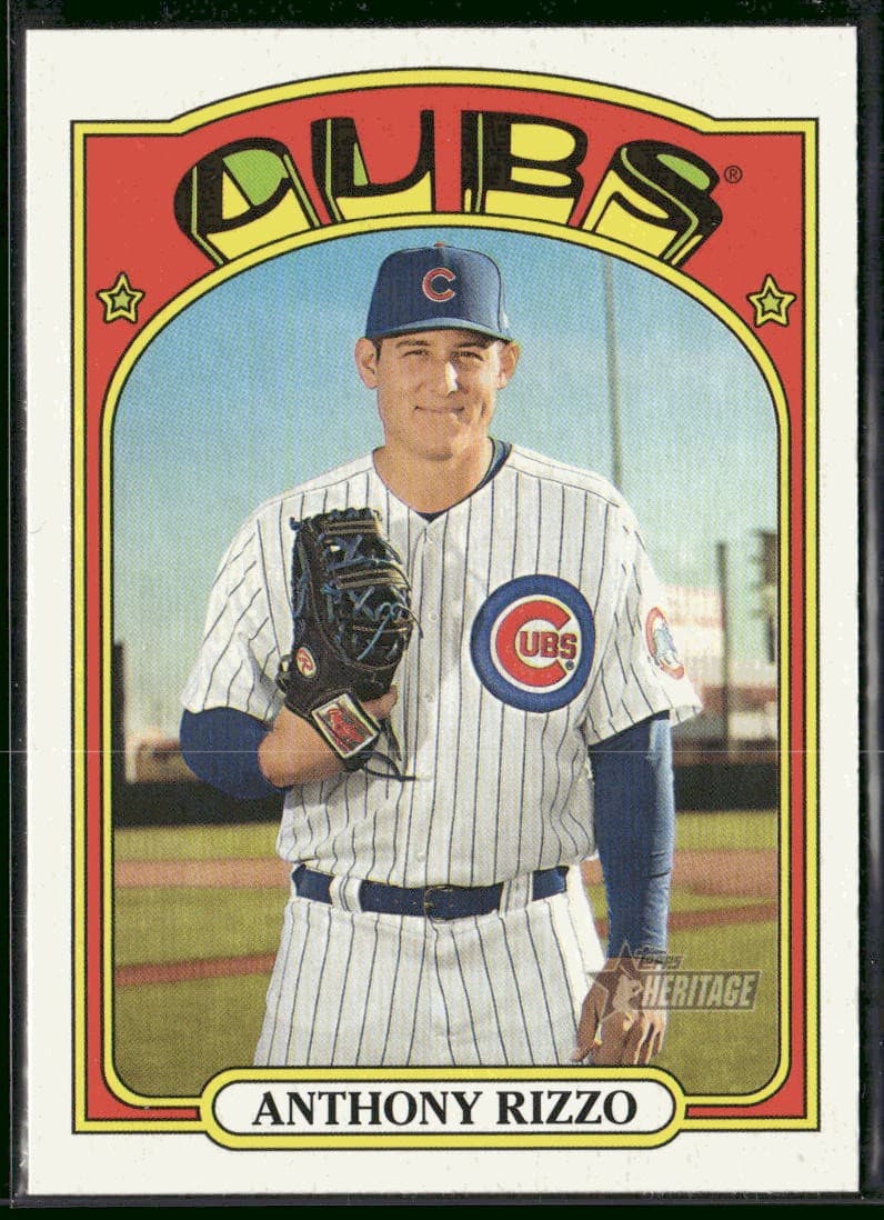 Anthony Rizzo Chicago 2021 Topps Heritage 2021 Topps Heritage
