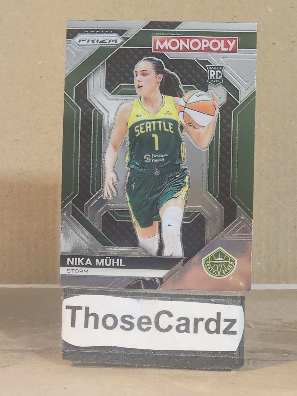 Monopoly Nika Muhl 2024 Panini