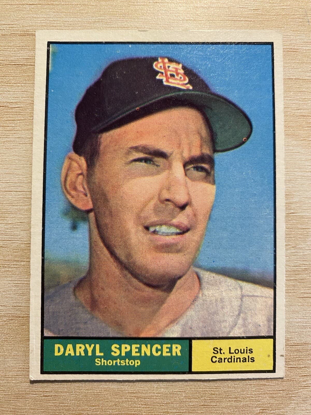 Baseball Daryl Spencer 1961 Topps