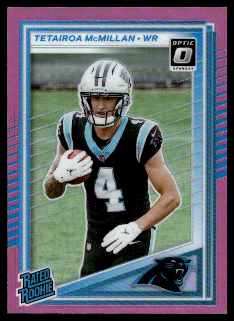 Tetairoa McMillan 2025 panini Panini Donruss