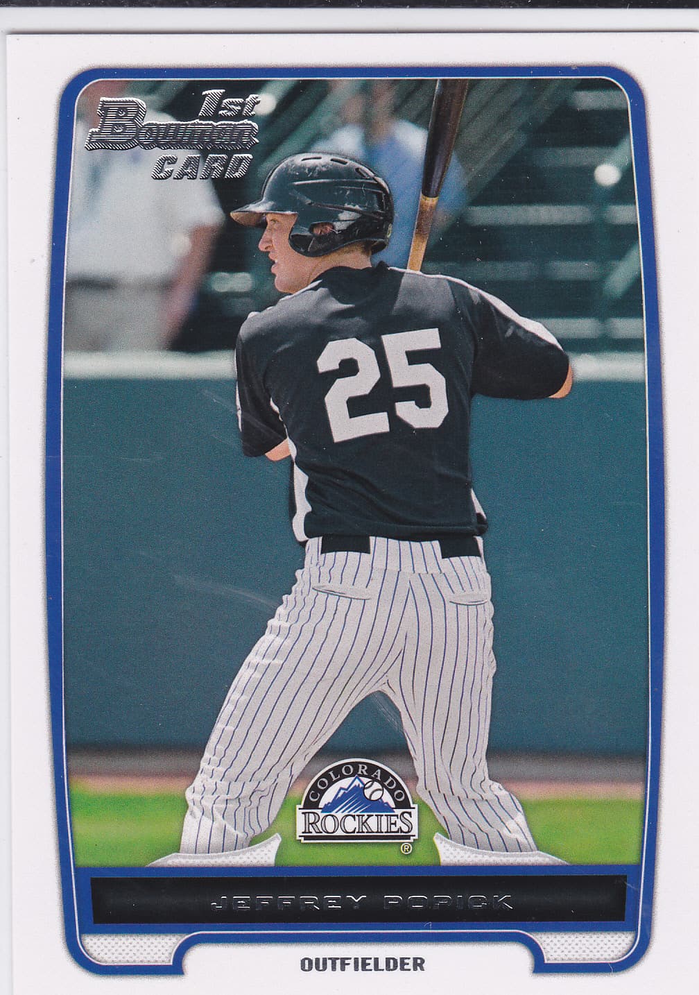 Jeffrey Popick Colorado 2012 Bowman Draft