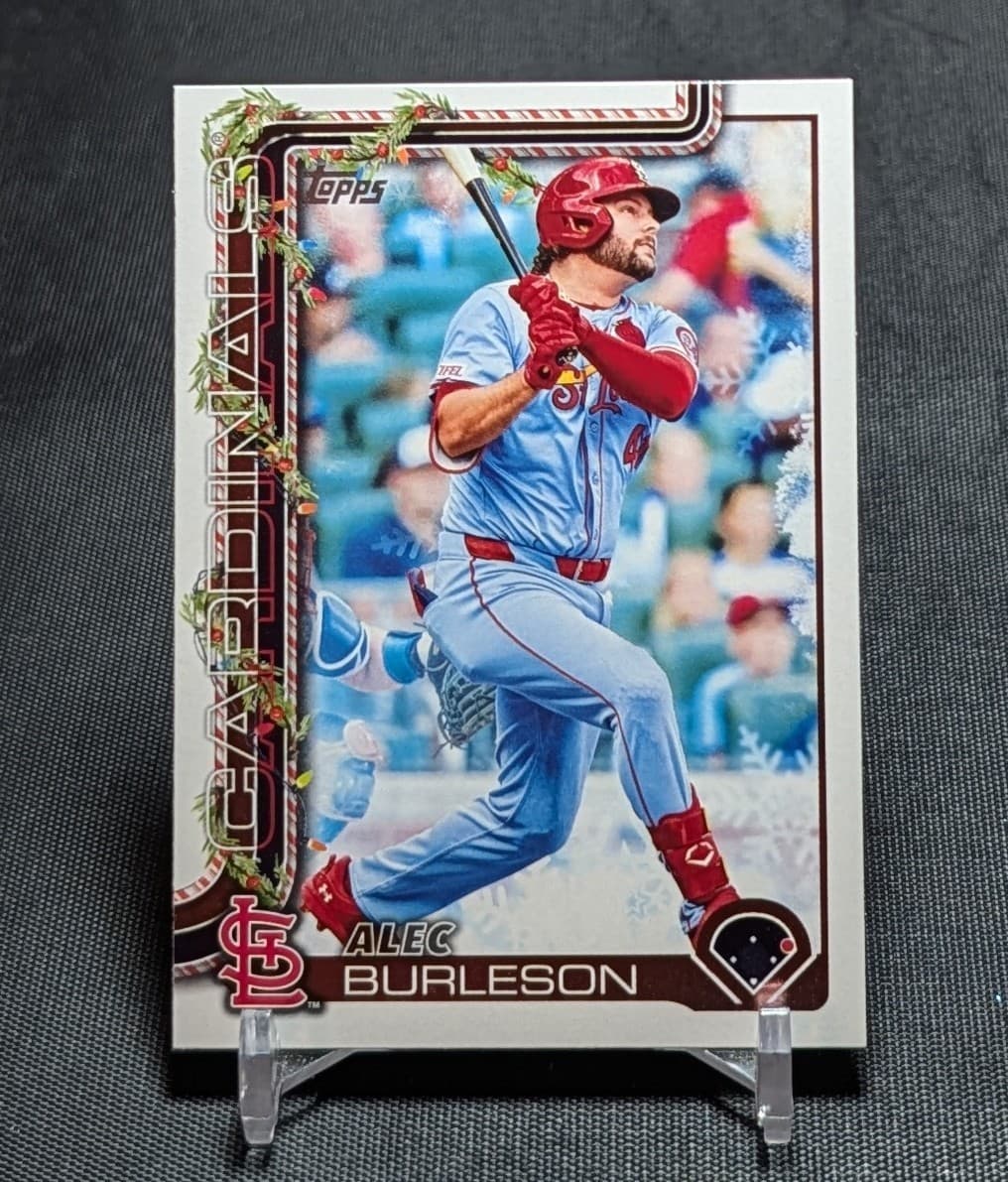 Alec Burleson Holiday 2025 Topps 2025 Topps