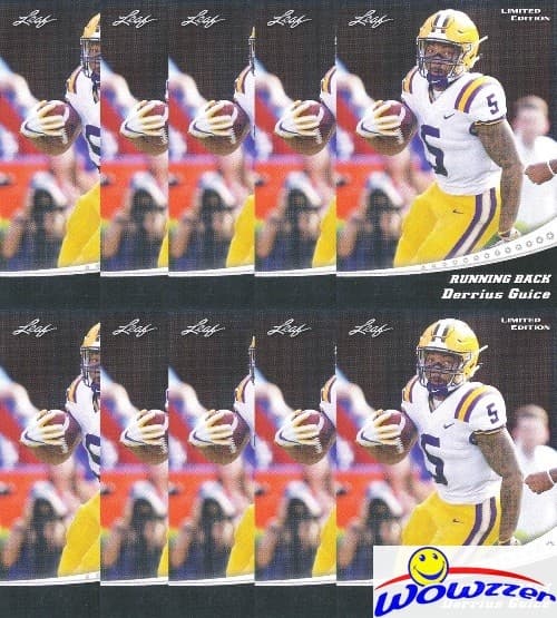 Derrius Guice Draft 2018 Leaf