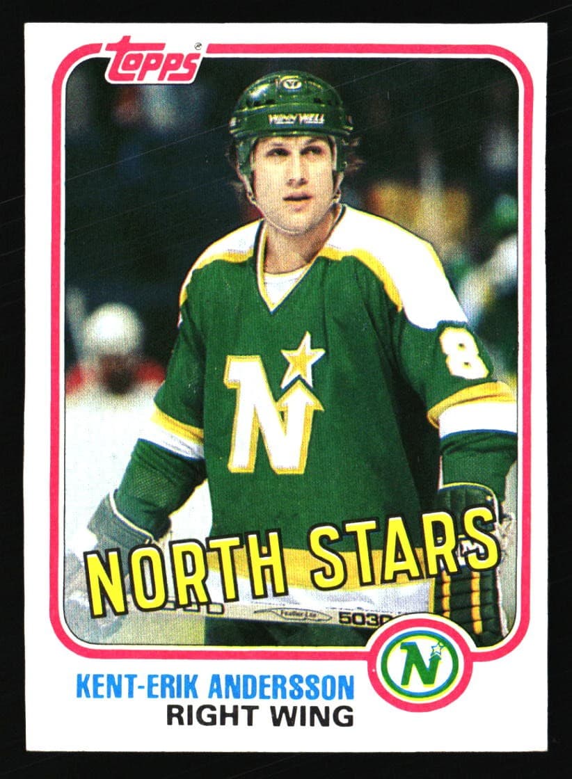 Erik Andersson 1981 Topps 1981 Topps
