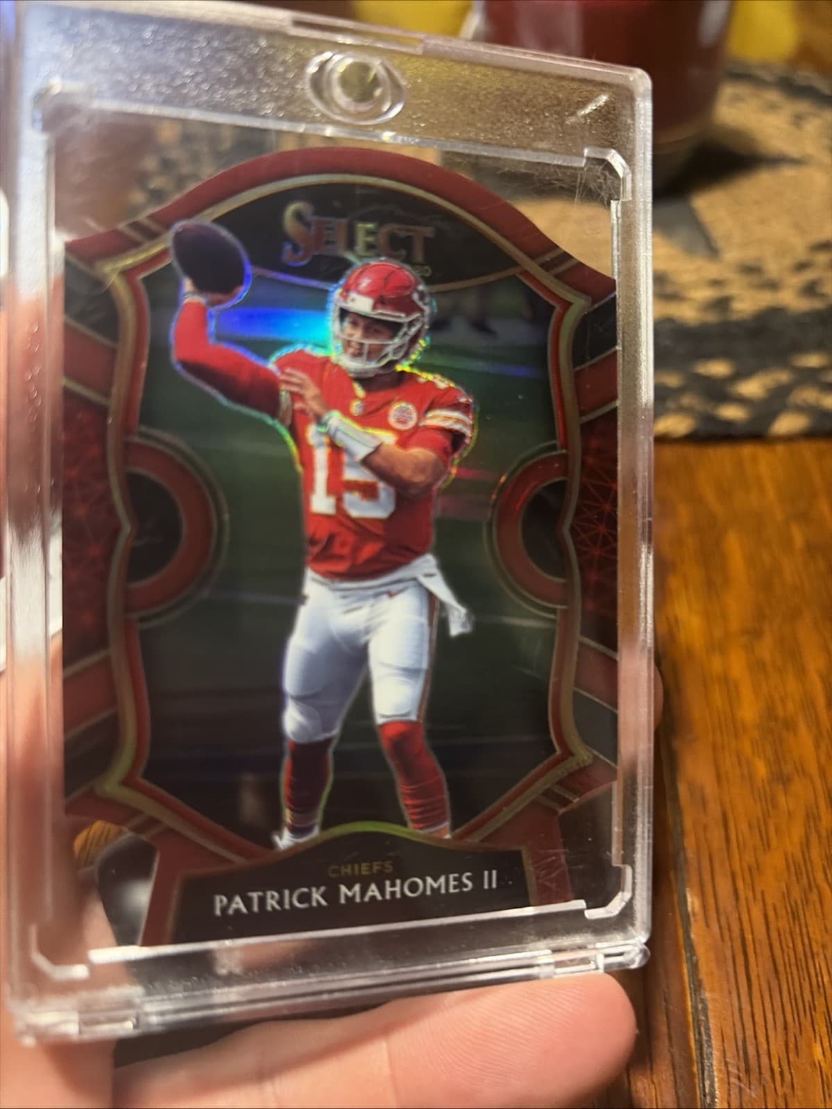 Football Patrick Mahomes 2020 Panini Select 2020 Panini Select