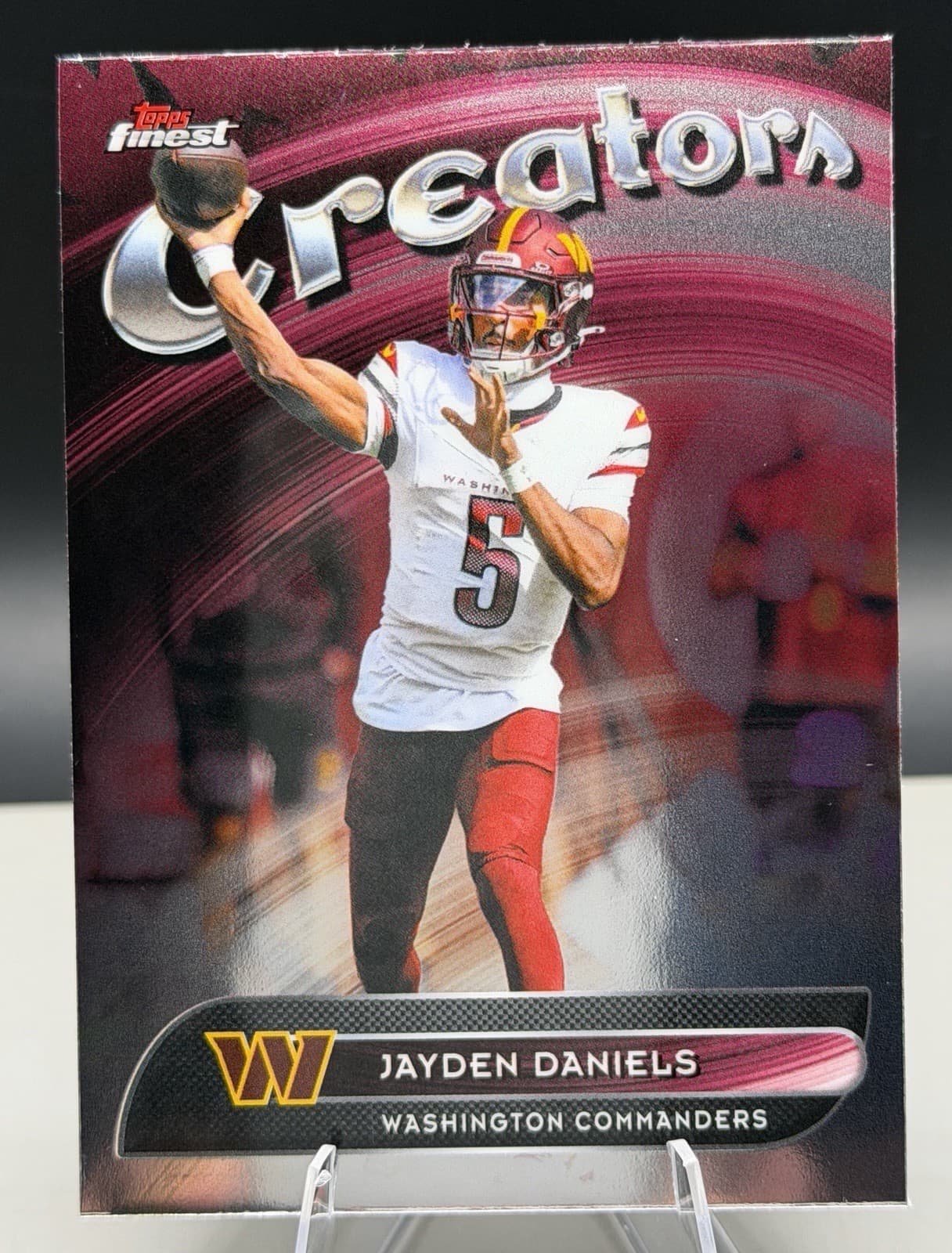 Jayden Daniels 2025 Topps Finest