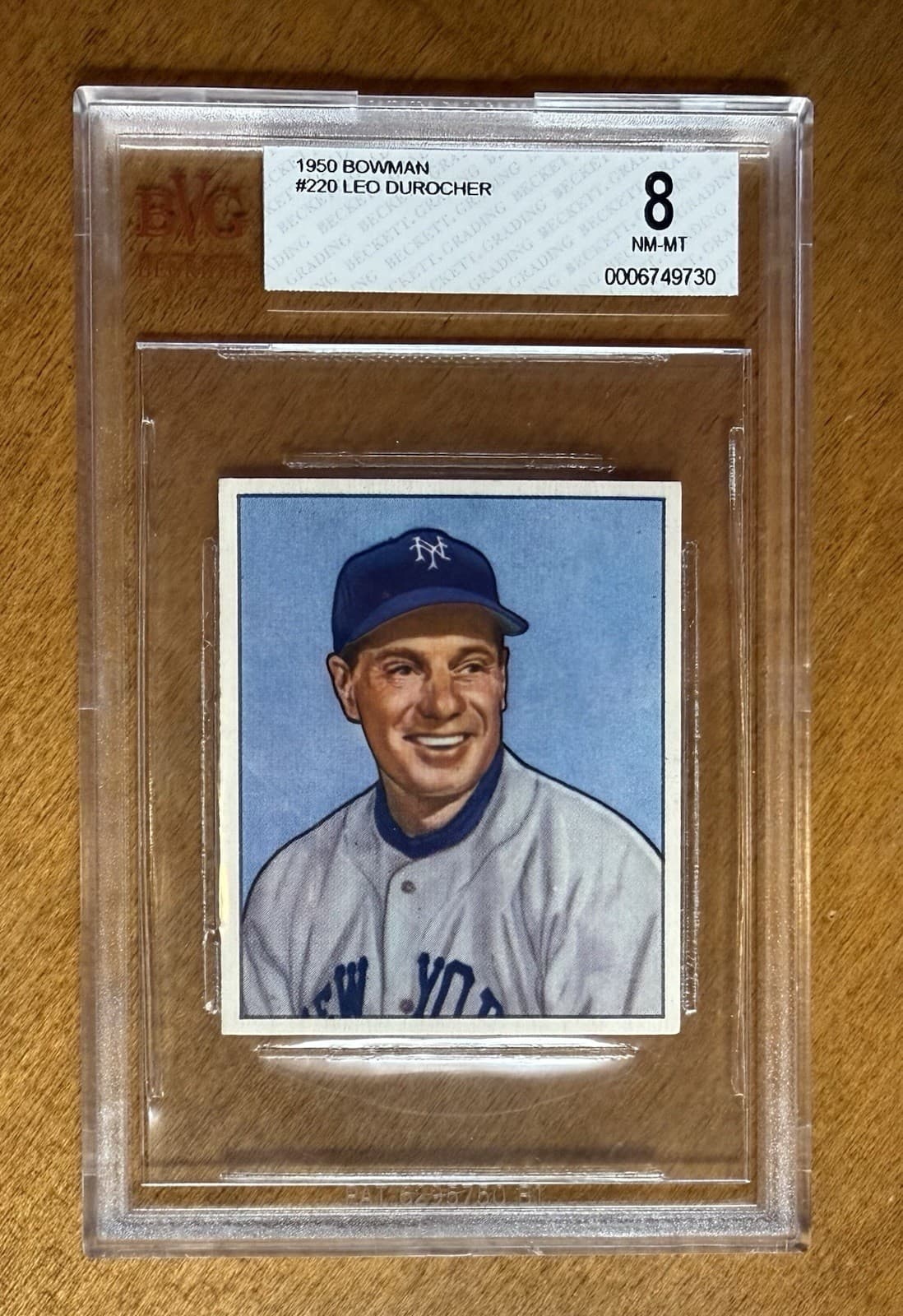 Leo Durocher 1950 bowman