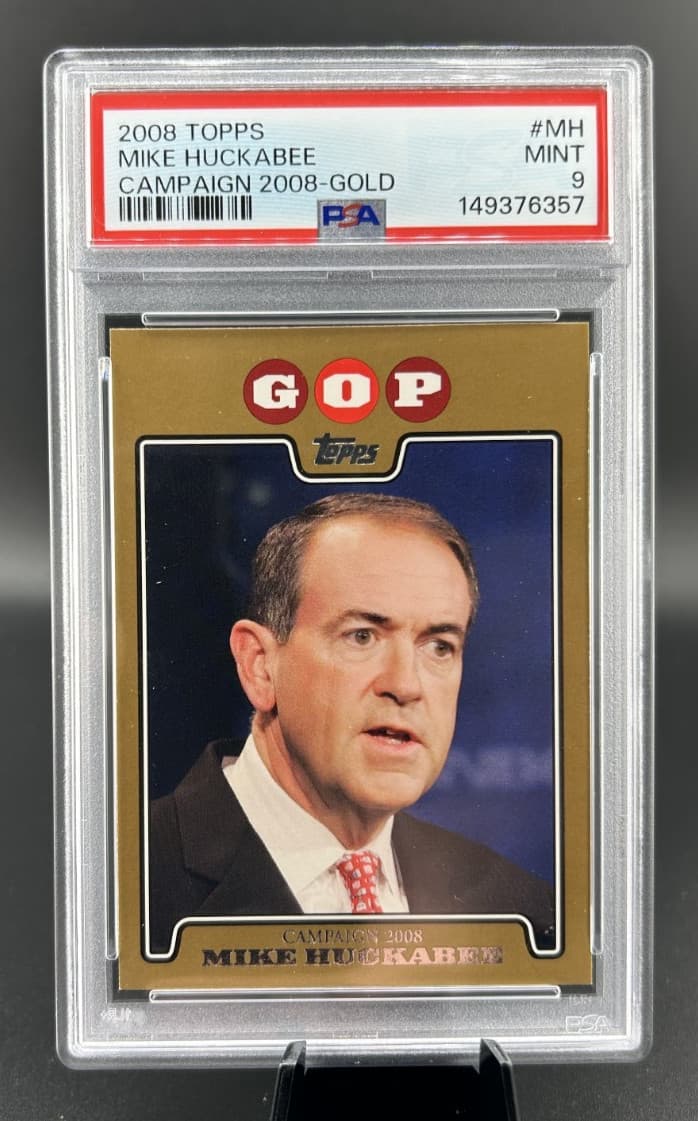 Mike Huckabee 2008 topps Topps