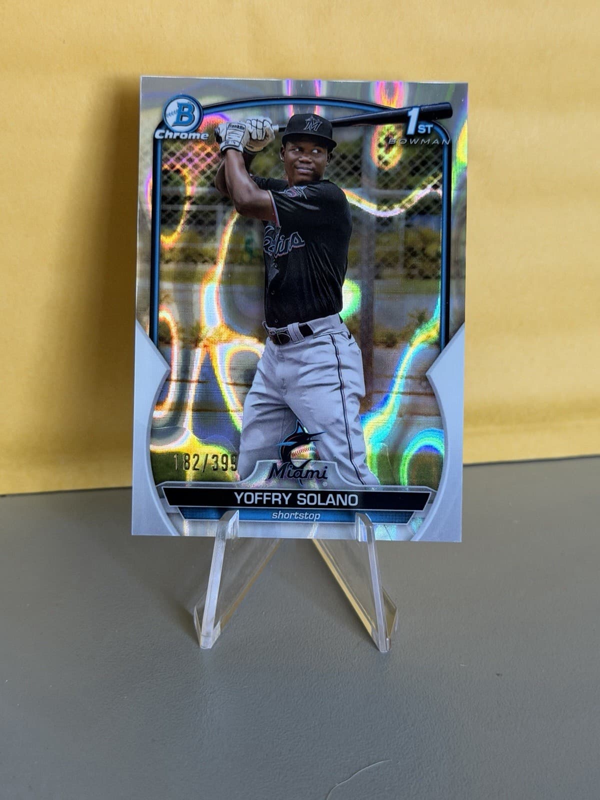 Prospects Yofry Solano 2023 Bowman Chrome 2023 Bowman Chrome
