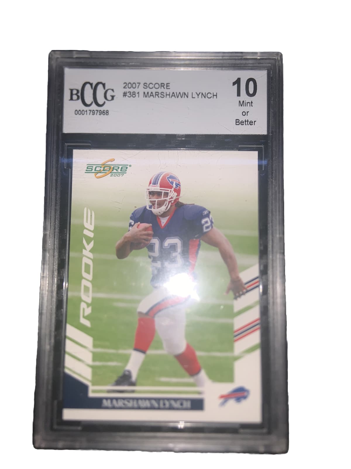 Marshawn Lynch Football 2007 Score