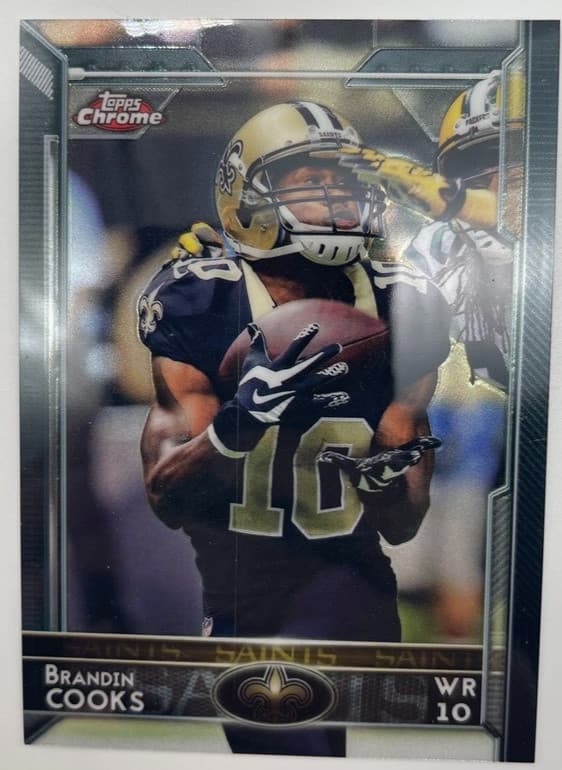 Brandin Cooks Saints 2015 Topps Chrome 2015 Topps Chrome