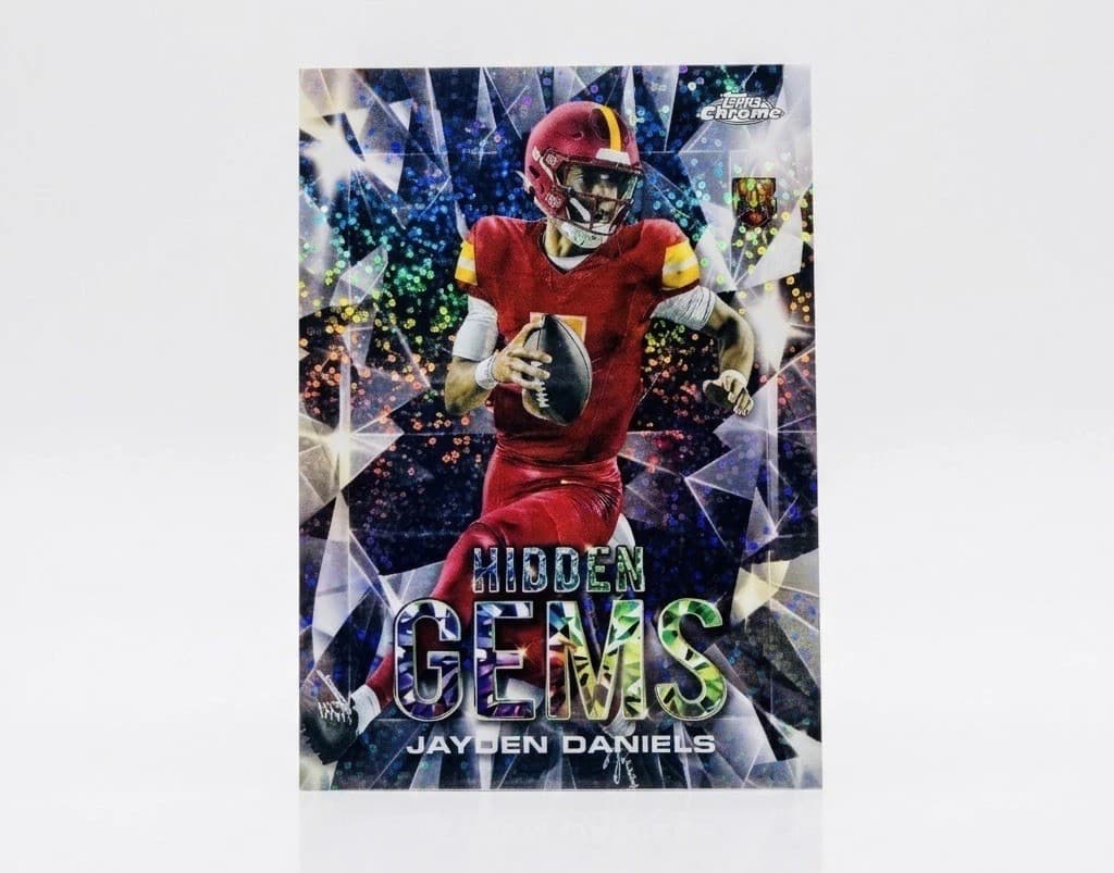 Jayden Daniels Hidden 2024 Topps Chrome 2024 Topps Chrome