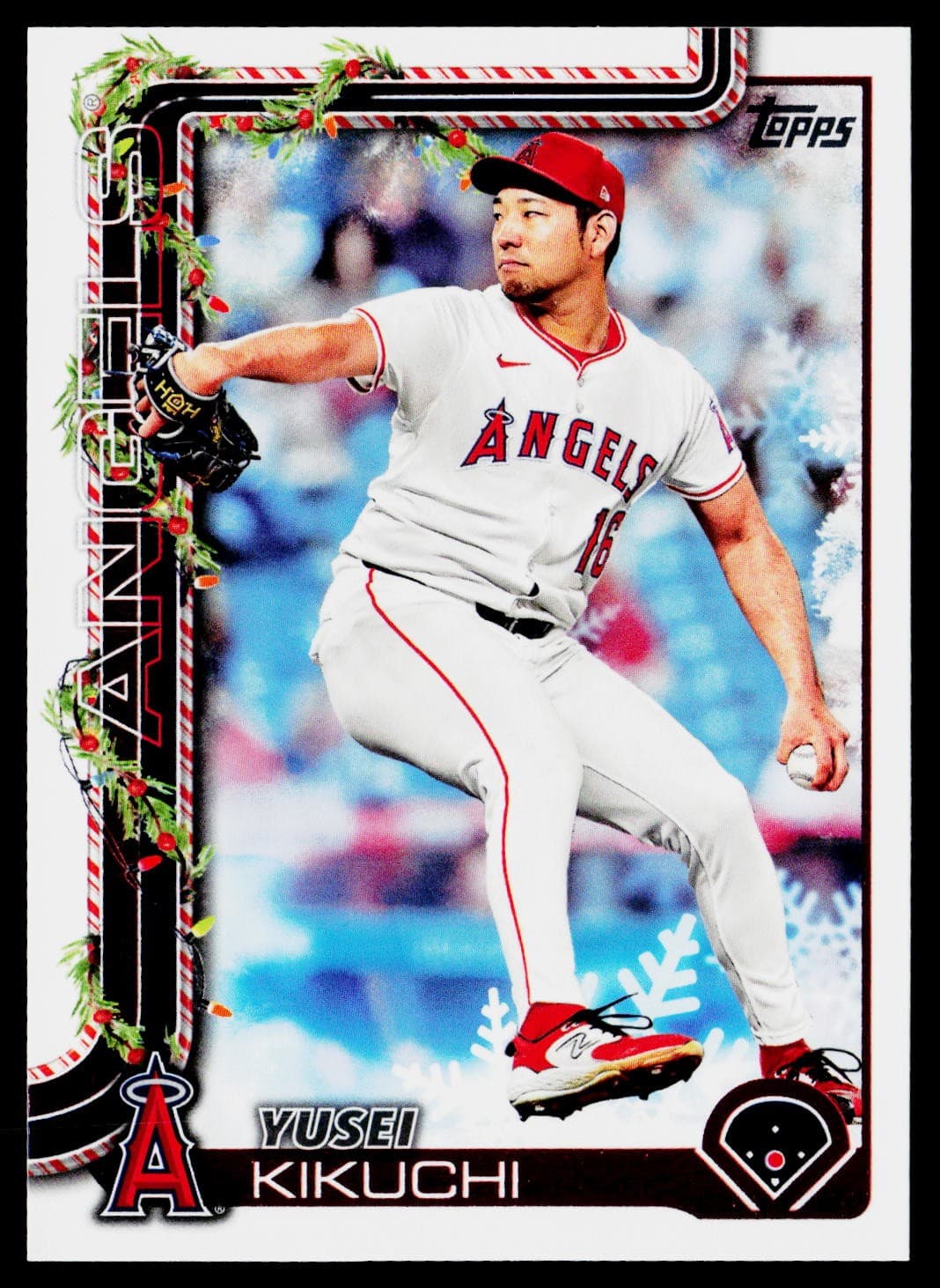 Holiday Yusei Kikuchi 2025 Topps 2025 Topps silver example 1