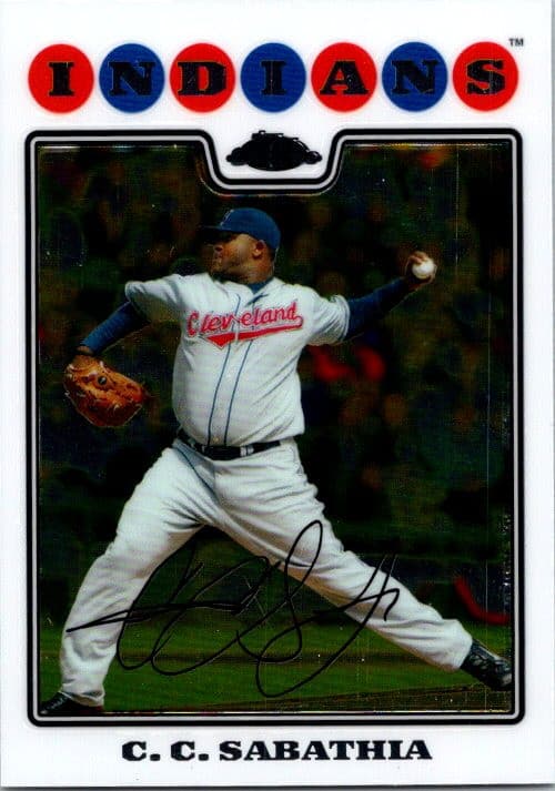 C.C. Sabathia 2008 Topps Chrome